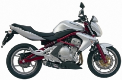 K.015.le Mivv Silencioso Escape Oval Carbono Kawasaki Er-6n / F 2005-11 / Versys 650 2006-14