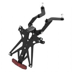 Kit portamatrículas Lightech KTARKA109A3 Negro Kawasaki Z 1000 2007-2009