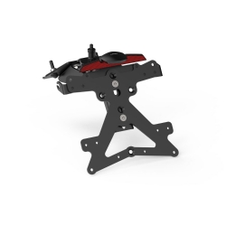 Kit Portamatricula Fox Rizoma PT805B Aprilia Tuono V4 2025-2026 Negro
