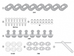 Kit Rapid Realese Givi 07RKIT Honda NC750 X 2021