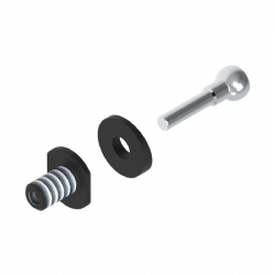 Kit adaptadores para protector de maneta Lightech KPL334 Sujeción para intermitentes Racing Negro BMW S 1000 R 2021-2024