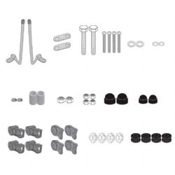 Kit anclajes cúpula Givi A1193A Honda SH Mode 125 2021-2022