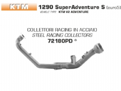 Colectores escape Arrow 72180PD KTM 1290 SuperAdventure S 2021