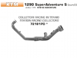 Colectores escape Arrow 72181PD KTM 1290 SuperAdventure S 2021