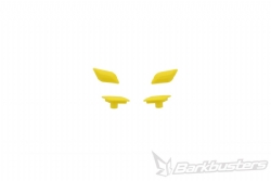 Kit conexión deflectores Barkbusters Sabre B-085-YE amarillo