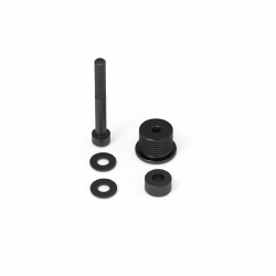 Kit de montaje Multifit End Mount Rizoma BS837B Negro 1 Unidad