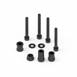 Kit de montaje espejo Rizoma BS825B End Mount Anodizado Negro