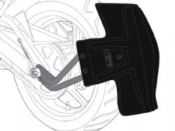 Kit guardabarro trasero Givi RM4114KIT