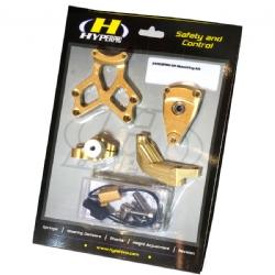 Kit montaje amortiguador dirección Hyperpro MK-SU10-T005-G Suzuki GSXR 1000 2003-2004