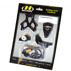Kit montaje amortiguador dirección Hyperpro MK-KA02-T001-B Kawasaki EX 250 R Ninja 2008-2012