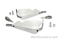 Kit paramanos Barkbusters JET JET-001-WH manillar 22mm blanco