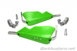 Kit paramanos Barkbusters JET JET-002-GR manillar 28.6mm verde