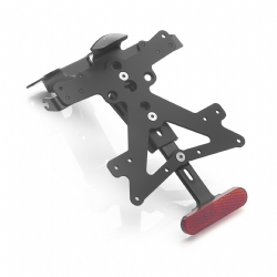 Kit portamatrícula Rizoma Fox PT234B Yamaha Tracer 9 2021-2024 Negro