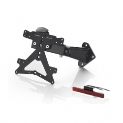 Kit portamatrícula Rizoma Outside Street PTL524B Ducati Diavel V4 2023-2024 Negro