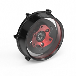 Kit tapa embrague Rizoma ZDM181R Ducati Panigale V4 2022-2024 Rojo Vulcan