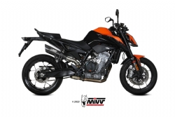 Kt.020.lc5b Mivv Silencioso Escape X-m5 Black Ktm 790 Duke 2018-20 790 Duke 2023-25 890 Duke 2020-25