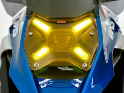 Lente de protección de faro WRS BM096GF BMW R 1300 GS 2023-2025 Amarillo