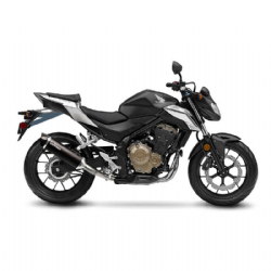 Silencioso escape LeoVince 14050 Nero Honda CB 500 F/CBR 500 R/CB 500 X 2016-2018