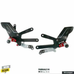 Estriberas regulables Lightech FTRDU017R Ducati Panigale 1100 V4 2025 Version R