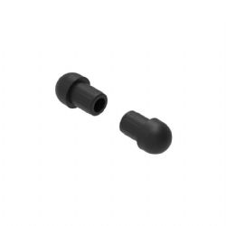 Kit tapones para tubos de semimanillar Lightech HBT008NER Negro