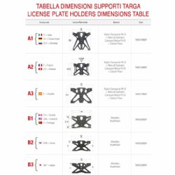 Kit portamatrículas Lightech KTARAP111A3 Aprilia Tuono V4 1100 2025