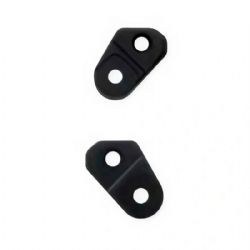 Kit de soporte para reposapiés Lightech RFTR244NER Negro