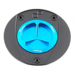 Tapón depósito Lightech TFN230COB Con cierre a rosca Azul cobalto