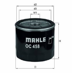 Filtro aceite MAHLE OC 458