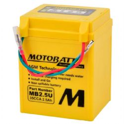 Batería Motobatt MB2.5U AGM Quadflex