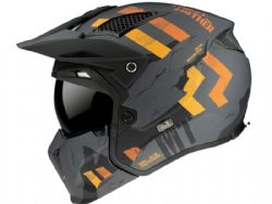 MT Helmets Streetfighter SV Skull 2020 A12 Matt Gray