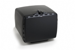 Baúl Mega Box Puig 2328N con cerradura negro