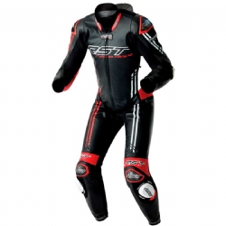 Mono 1 Pieza RST Race Dept V4.2 D3O Airbag Negro / Blanco / Rojo