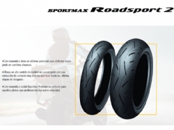 Neumático Dunlop Roadsport 2 120/60/17 W55 F - foto 2 Neumático Dunlop Roadsport 2 120/60/17 W55 F - foto 2