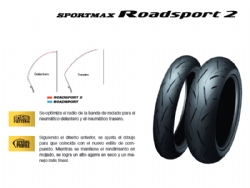 Neumático Dunlop Roadsport 2 120/60/17 W55 F - foto 4 Neumático Dunlop Roadsport 2 120/60/17 W55 F - foto 4
