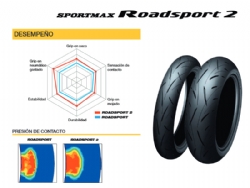 Neumático Dunlop Roadsport 2 120/60/17 W55 F - foto 5 Neumático Dunlop Roadsport 2 120/60/17 W55 F - foto 5