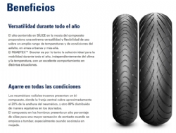 Neumático Metzeler Roadtec Scooter 110/80/14 S59 F - foto 4 Neumático Metzeler Roadtec Scooter 110/80/14 S59 F - foto 4