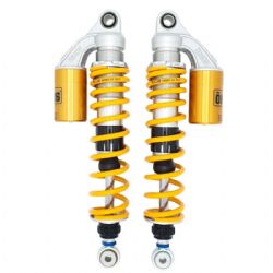Amortiguadores traseros Ohlins RE 911 Royal Enfield Interceptor 2018-2021 muelles amarillos