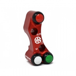 Botonera Jetprime JPPLDB034R Kawasaki Ninja H2 2015 2020 Rojo Versión Racing