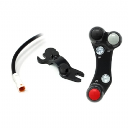 Panel 3 botones lado izquierdo Jetprime JPSPSMK600Y Yamaha YZF R6 2017 2022