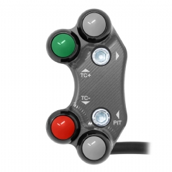 Botonera Jetprime JPPLSR061T Aprilia RS 660 2025 2025 Titanio Versión Racing