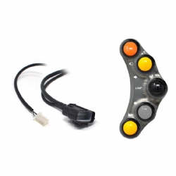 Botonera Jetprime JPPLS001T MV Agusta Brutale 1078 2008 2009 Titanio Versión Street