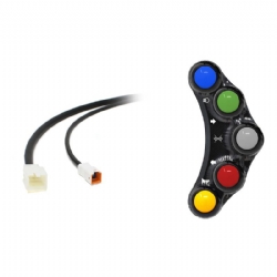 Botonera Jetprime JPPLS012 MV Agusta Brutale 800 2021 2022 Negro Versión Street