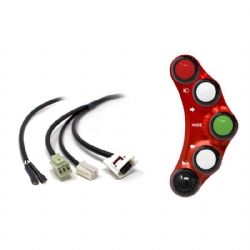 Botonera Jetprime JPPLS026R Yamaha Tmax 530 2017 2019 Rojo Versión Street