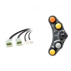 Botonera Jetprime JPPLS044T Kawasaki ZX 6 R 2019 2023 Titanio Versión Street