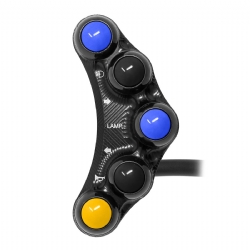 Botonera Jetprime JPPLS055 Suzuki GSX-8R 2023 2024 Negro