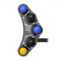 Botonera Jetprime JPPLS055T Suzuki GSX-8R 2023 2024 Titanio