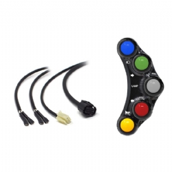 Botonera Jetprime JPPLS073 Yamaha R7 2022 2022 Negro Versión Street