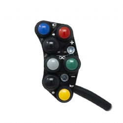 Botonera Jetprime JPPLS660 Aprilia RS 660 2020 2023 Negro Versión Street