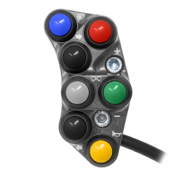 Botonera Jetprime JPPLS660T Aprilia RS 660 2020 2023 Titanio Versión Street