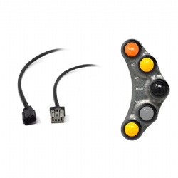 Botonera Jetprime JPPLSR017T Honda CBR 1000 RR 2017 2019 Titanio Versión Racing